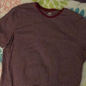 H&M striped tee